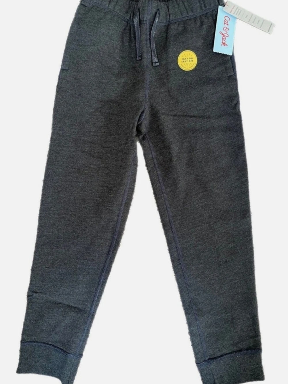 Cat & Jack Dark Charcoal Gray Kids Jogger Sweatpants